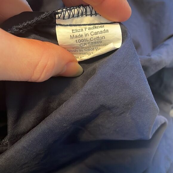 Eliza Faulkner Tallulah Dress Navy S - Picture 7 of 7